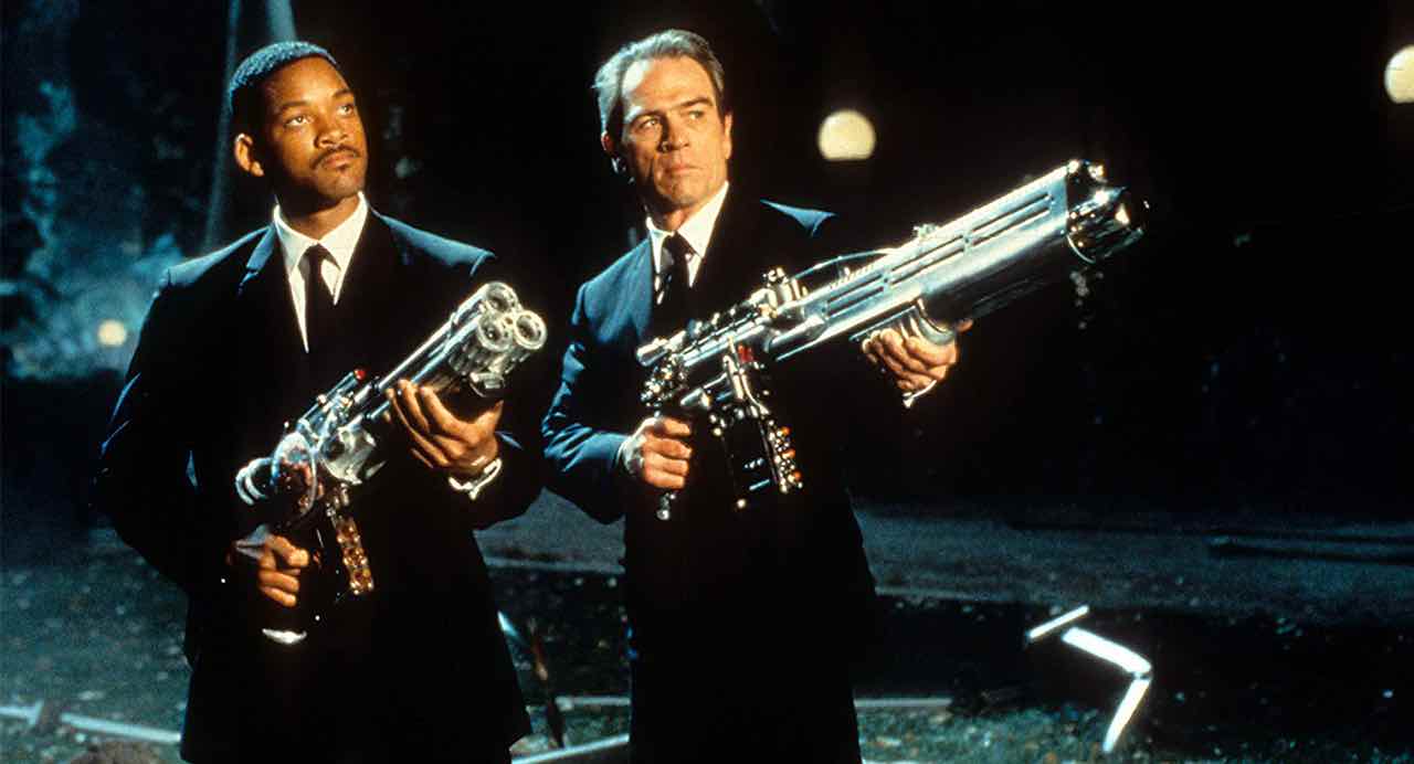 Tommy Lee Jones och Will Smith i Men in Black