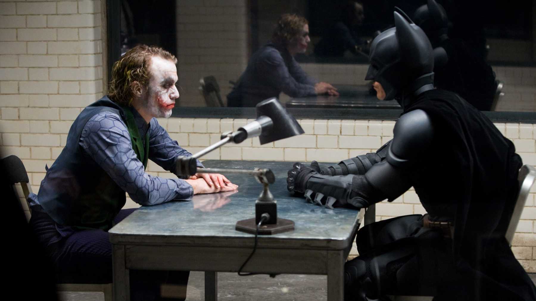 Ordning vs. Kaos i The Dark Knight. Foto: Warner Bros. Pictures.