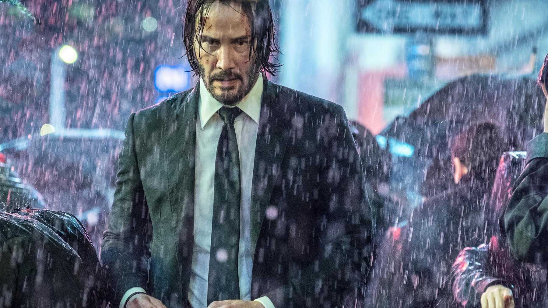 Keanu Reeves som John Wick.