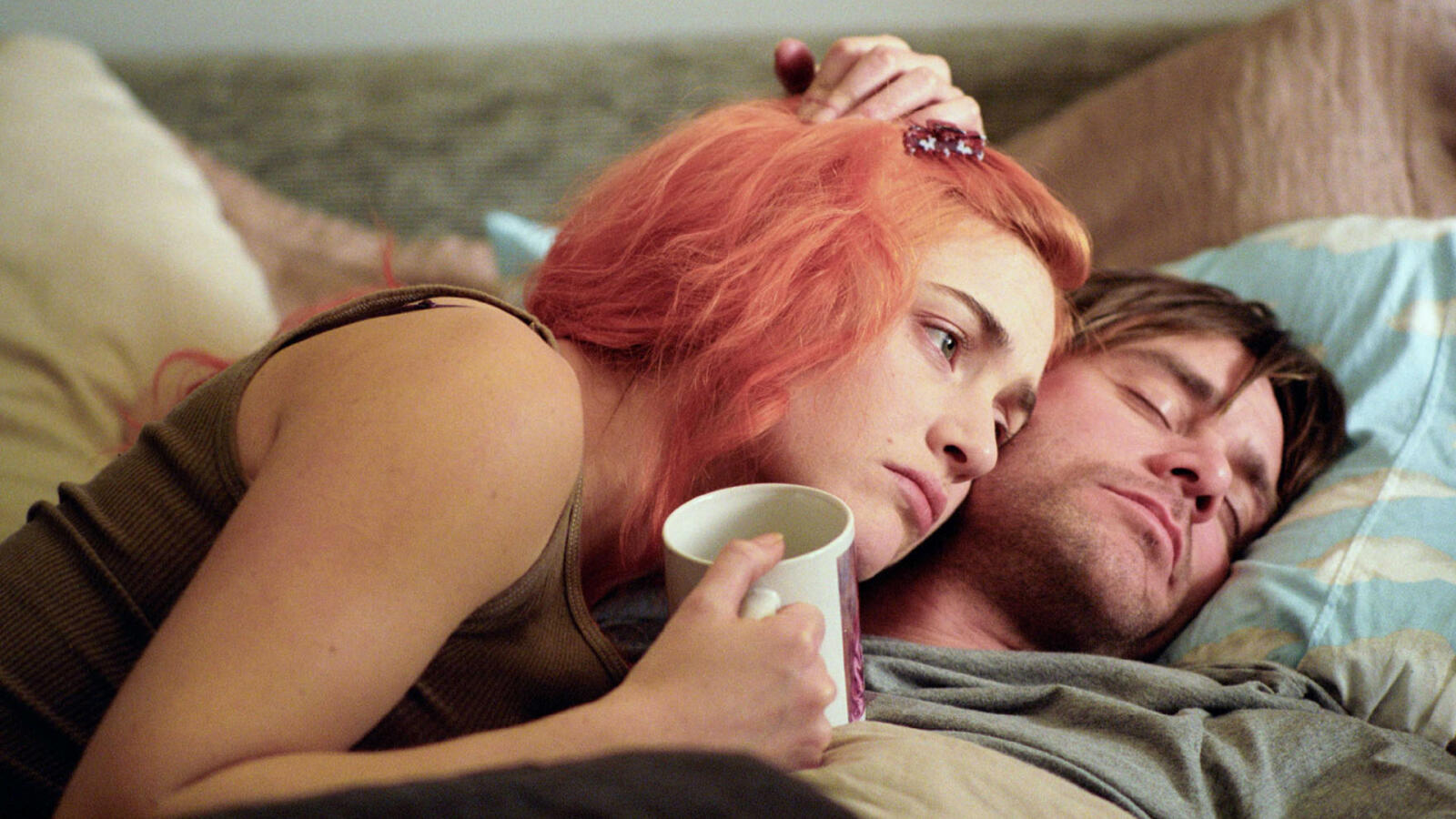 Kate Winslet och Jim Carrey i Eternal Sunshine of the Spotless Mind