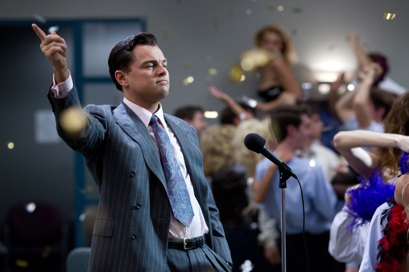 Karaktären Jordan Belfort. 