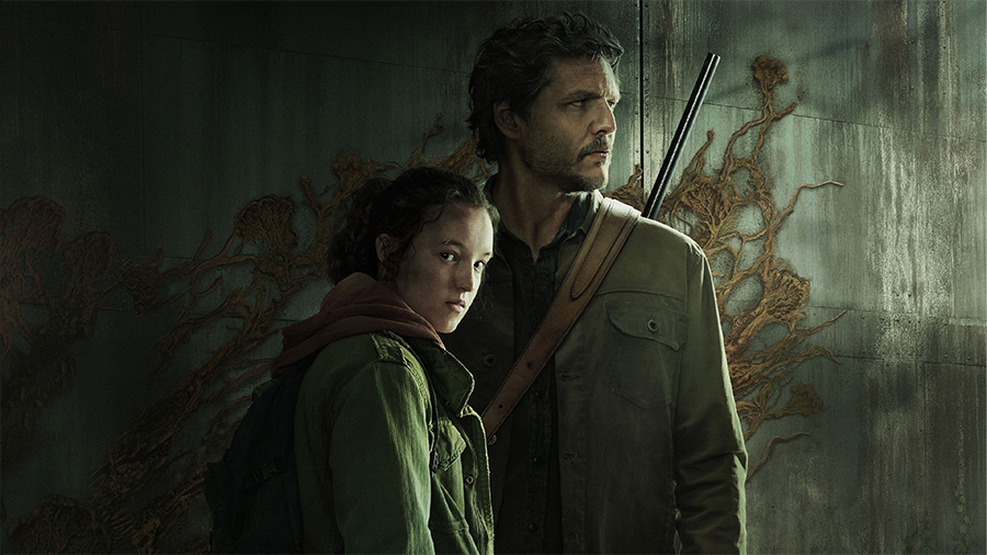 Bella Ramsey och Pedro Pascal i The Last of Us