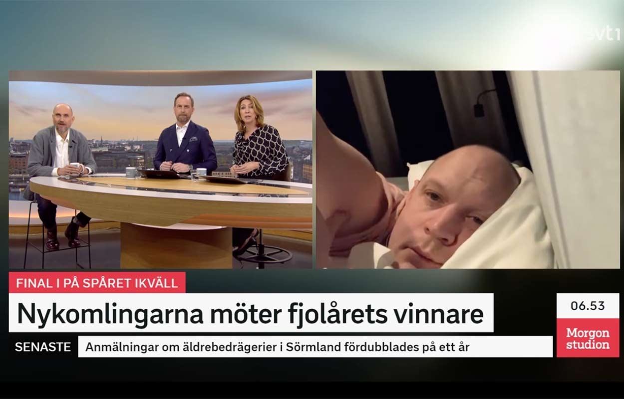 Jonatan Unge om På spåret: "Kommer aldrig mer vara med"