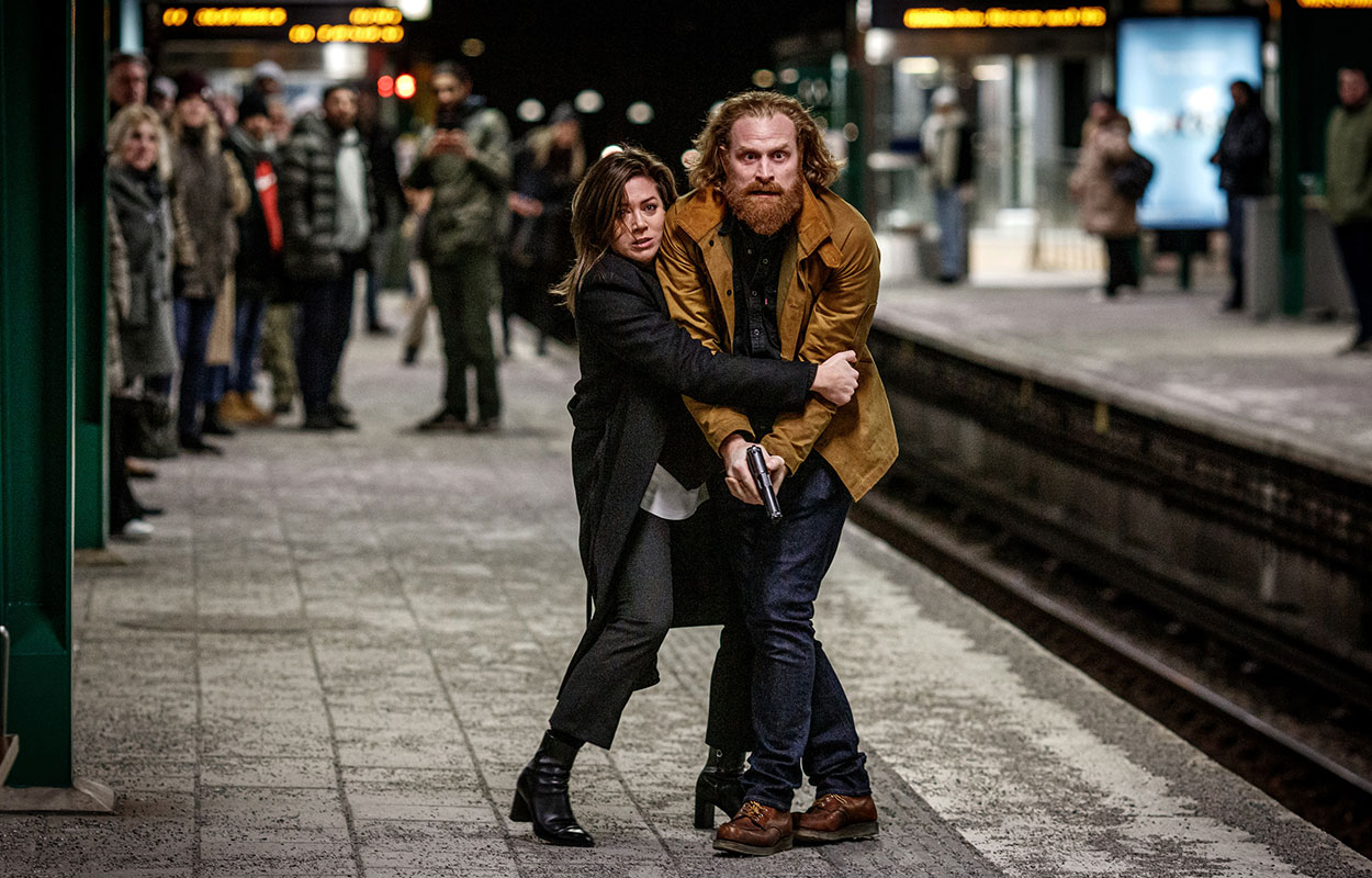 Kristofer Hivju och Jennie Silfverhjelm.