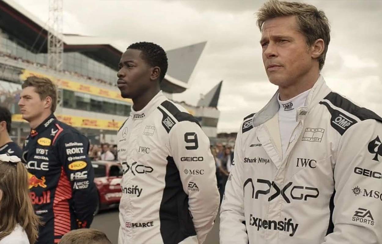 Brad Pitt i "F1".