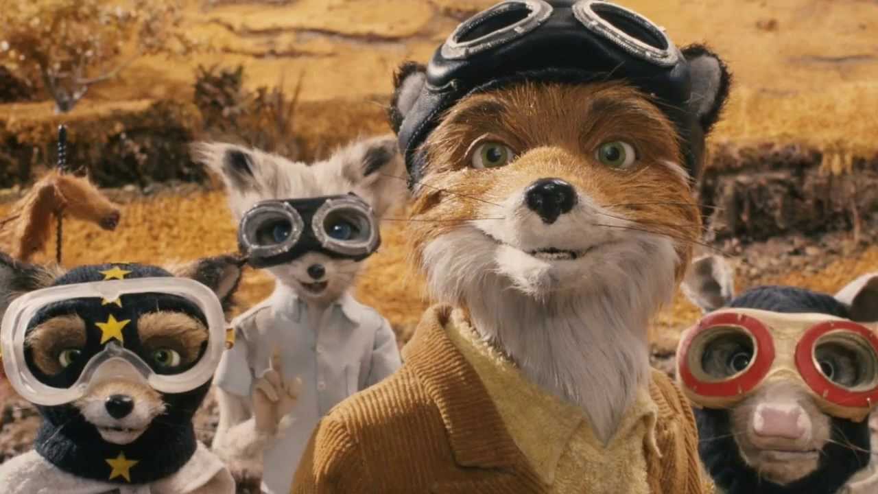 Djuren i Fantastic Mr. Fox. 