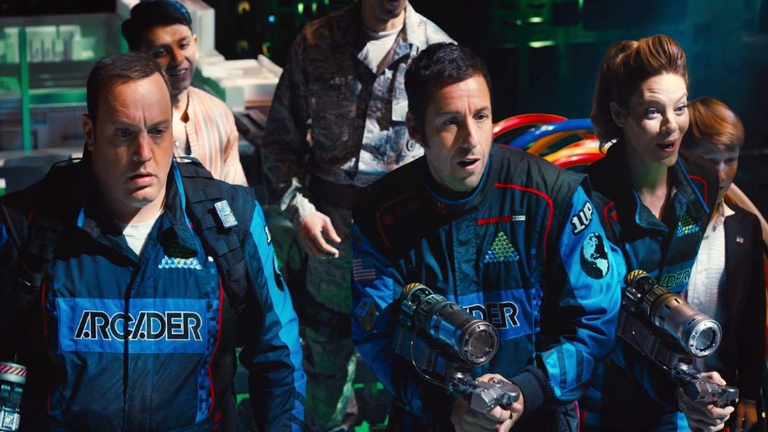 Adam Sandler och kompani i "Pixels"