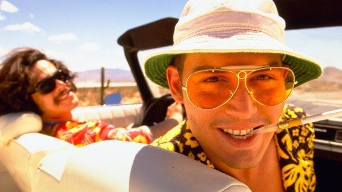 Johnny Depp in Fear and loathing in Las Vegas