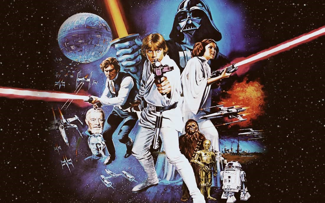 Poster till "Star Wars A New Hope"