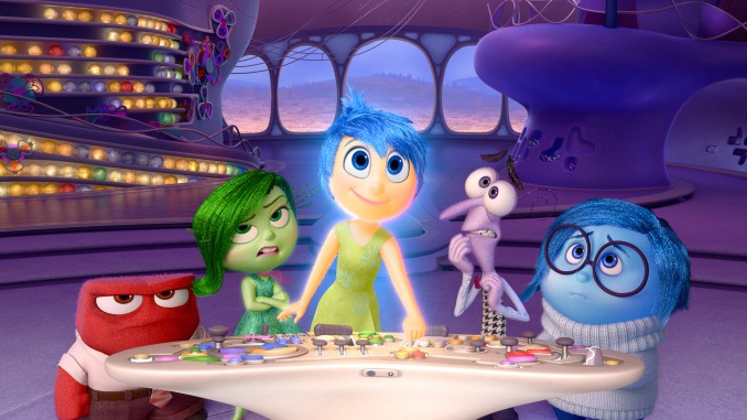 Disney•Pixar's "Inside Out" takes us to the most extraordinary location yet - inside the mind of Riley. Like all of us, Riley is guided by her emotions - Anger (voiced by Lewis Black), Disgust (voiced by Mindy Kaling), Joy (voiced by Amy Poehler), Fear (voiced by Bill Hader) and Sadness (voiced by Phyllis Smith). The emotions live in Headquarters, the control center inside Riley's mind, where they help advise her through everyday life. Directed by Pete Docter and produced by Jonas Rivera, "Inside Out" is in theaters June 19, 2015.