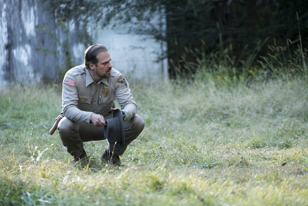 David Harbour as Chief Jim Hopper in Stranger Things. Photo: Netflix