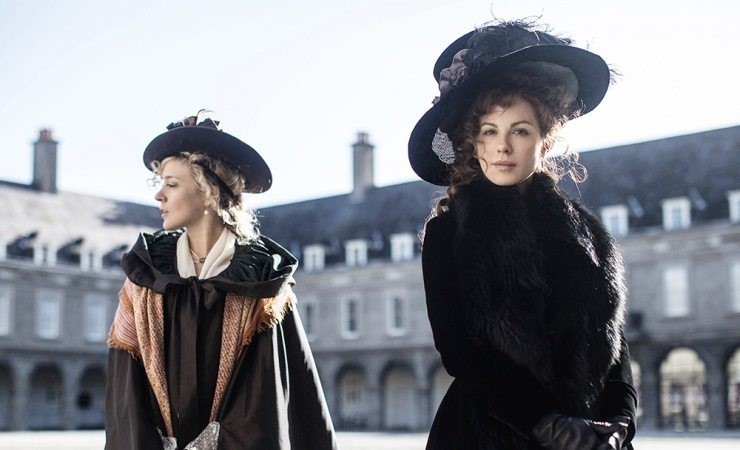 Location images of Love & Friendship, a Jane Austen film adaptation starring Kate Bekinsdale and Chloe Sevigny, directed by Whit Stillman. CHURCHILL PRODUCTIONS LIMITED. Producers Katie Holly, Whit Stillman, Lauranne Bourrachot. Co-Producer Raymond Van Der Kaaij. Also Starring: Xavier Samuel, Emma Greenwell & Morfydd Clark