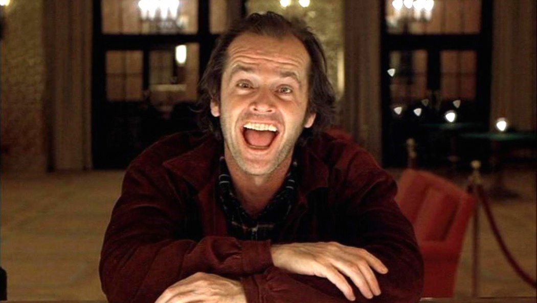 Jack Nicholson från Shining