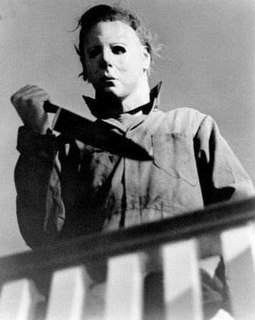 Michael Myers med stor kniv