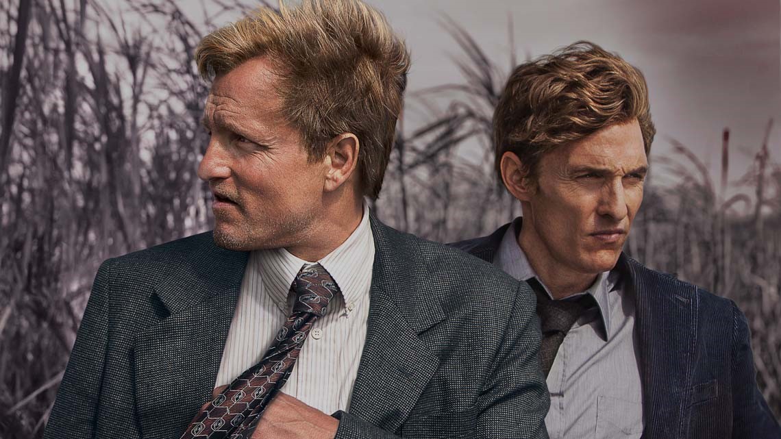 Woody Harrelson och Matthew McConaughey i True Detective