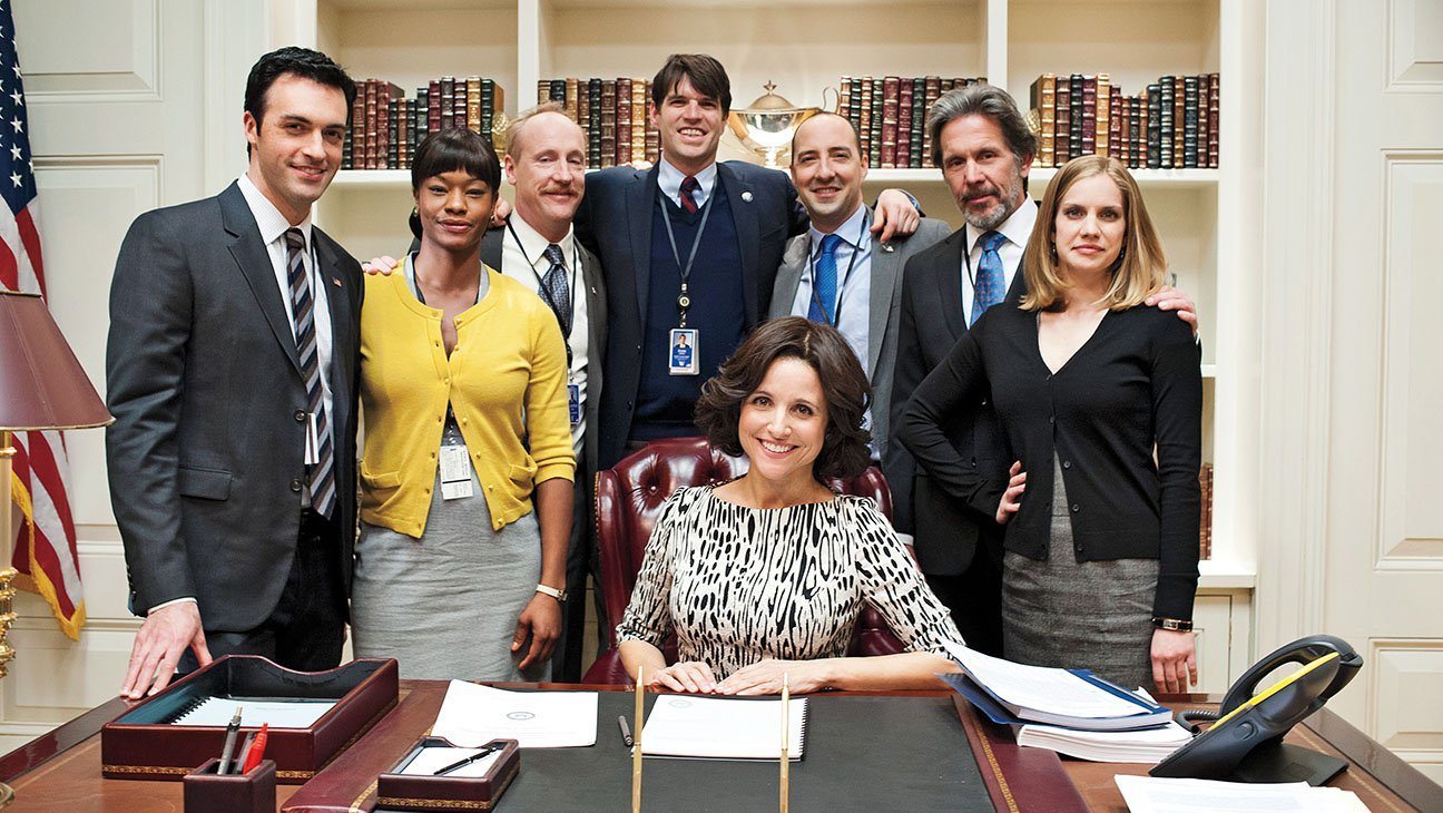 The main cast of Veep.