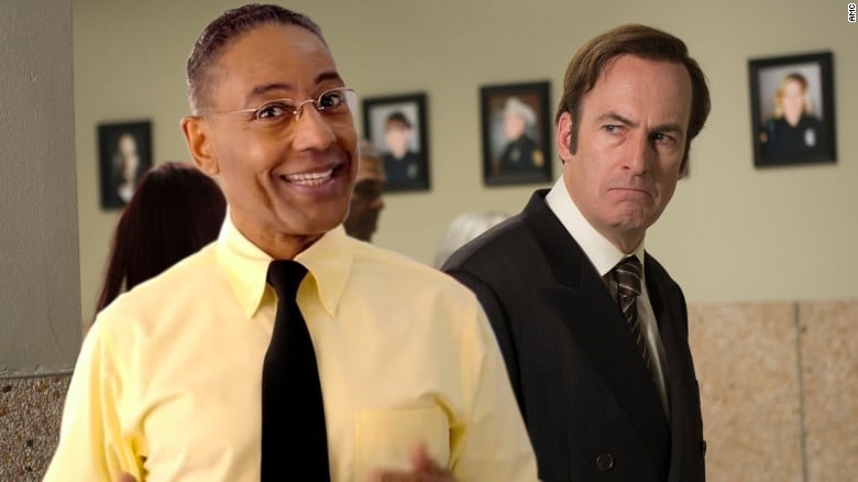 Giancarlo Esposito och Bob Odenkrik i Better Call Saul