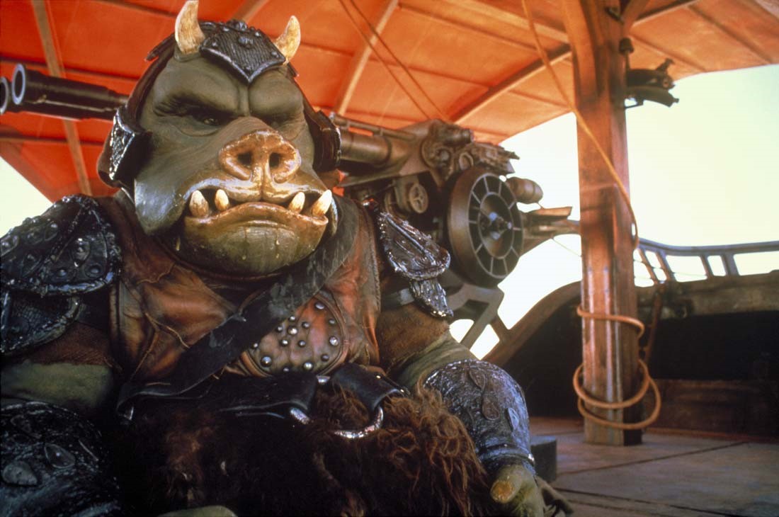 En Gamorrean i "Jedins återkomst"