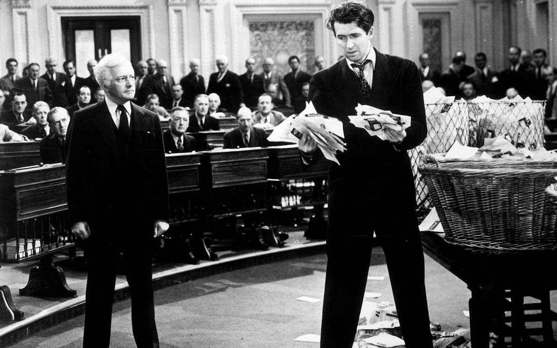 James Stewart i "Mr. Smith i Washington"