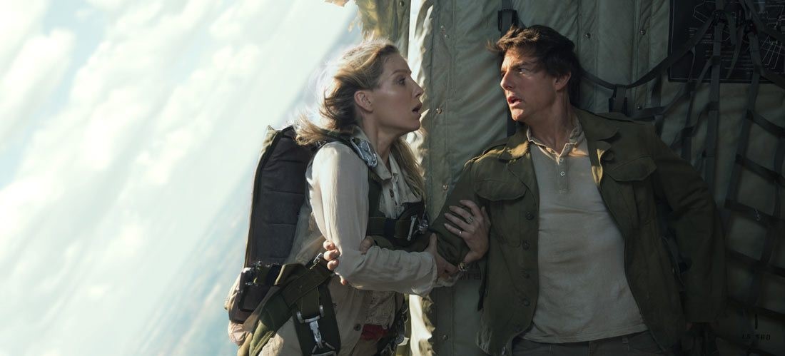 Tom Cruise och Annabelle Wallis i The Mummy