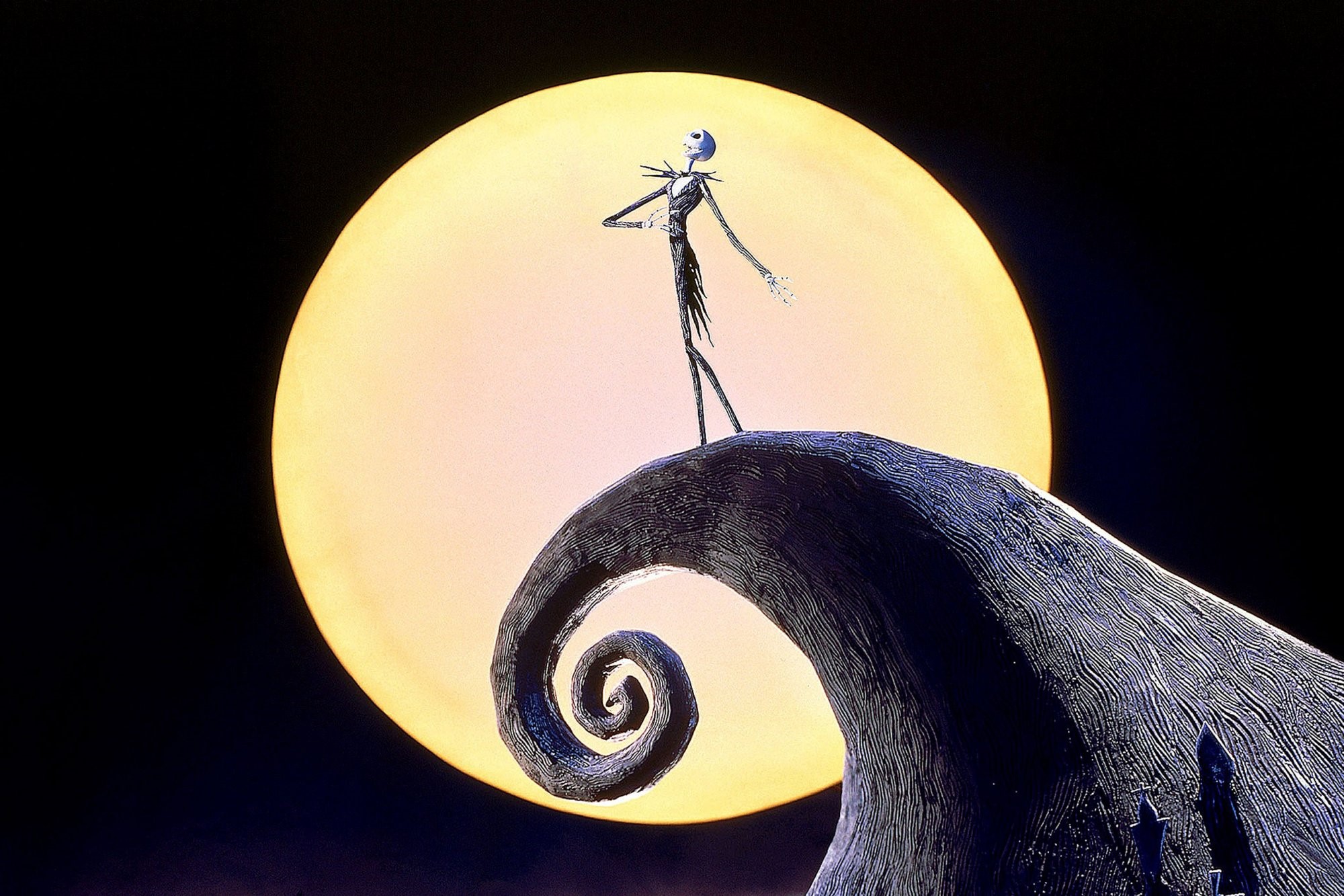 Bild från filmen The Nightmare Before Christmas.