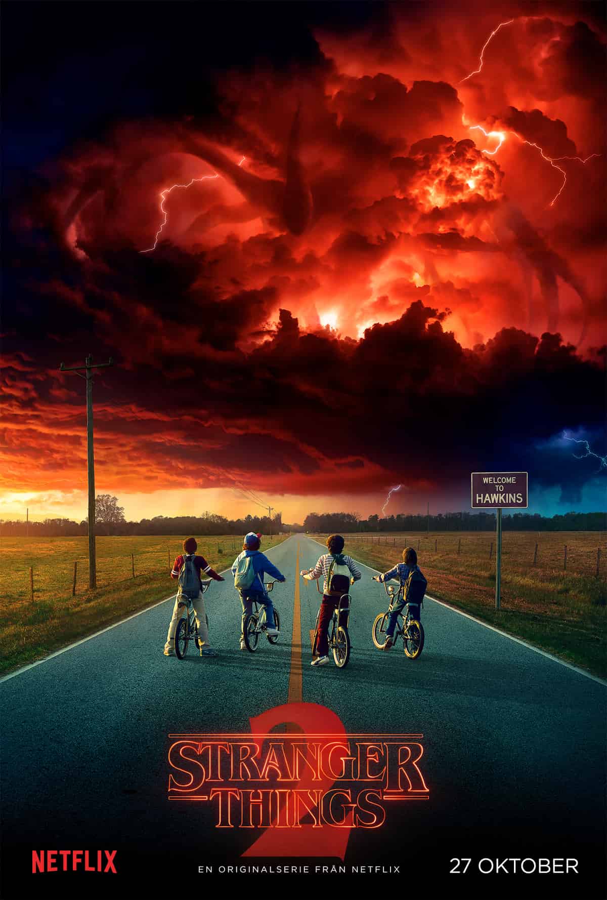 Poster till Stranger Things säsong 2 