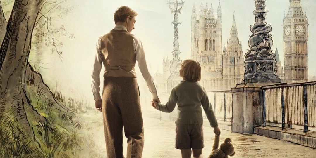 En poster till filmen Goodbye Christopher Robin.