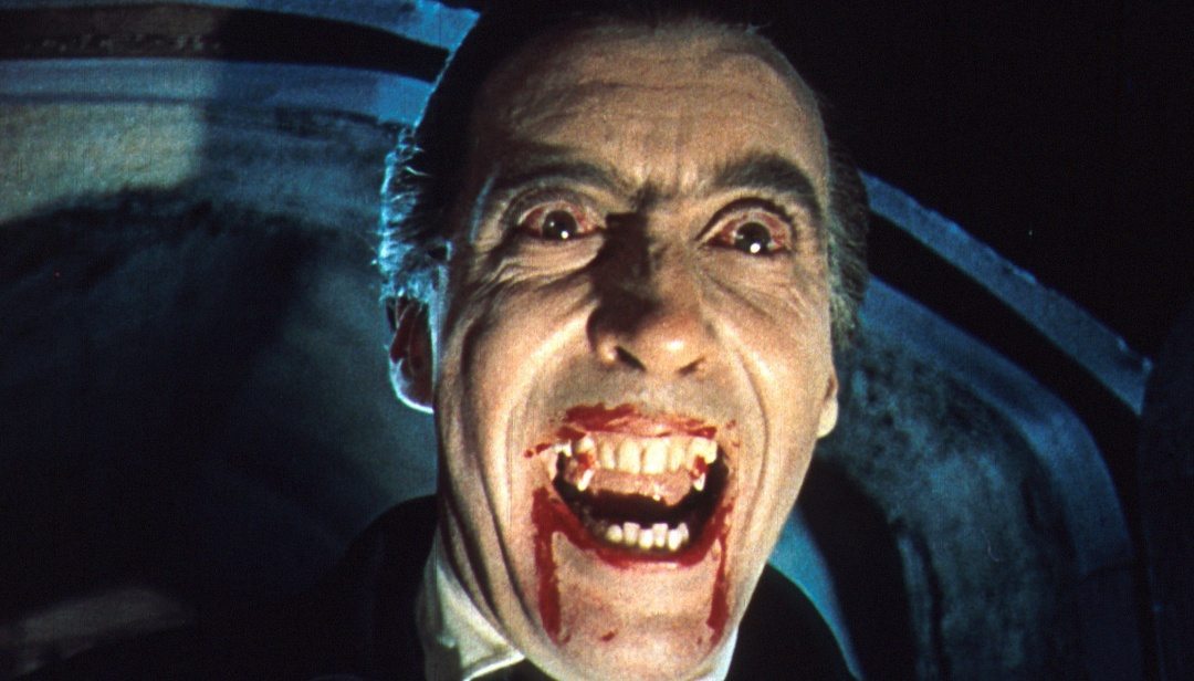 Christopher Lee som Dracula.