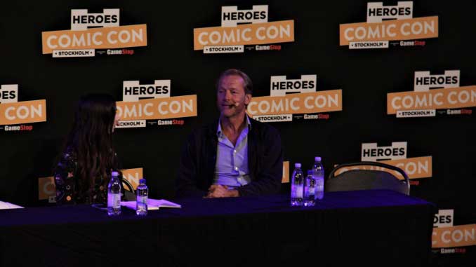 Iain Glen på Stockholm Comic Con 2017. Foto: Carl Hempel / Filmtopp Media.