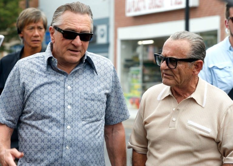 Robert De Niro och Joe Pesci återförenade framför kameran i Martin Scorseses "The Irishman"