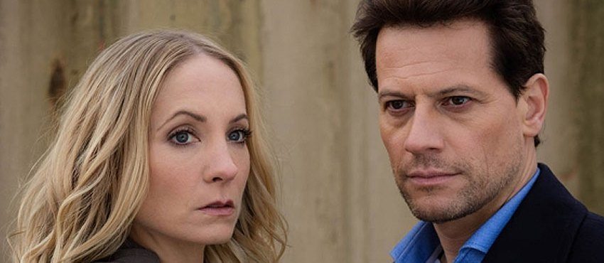 Joanne Froggatt och Ioan Gruffudd i "Liar"