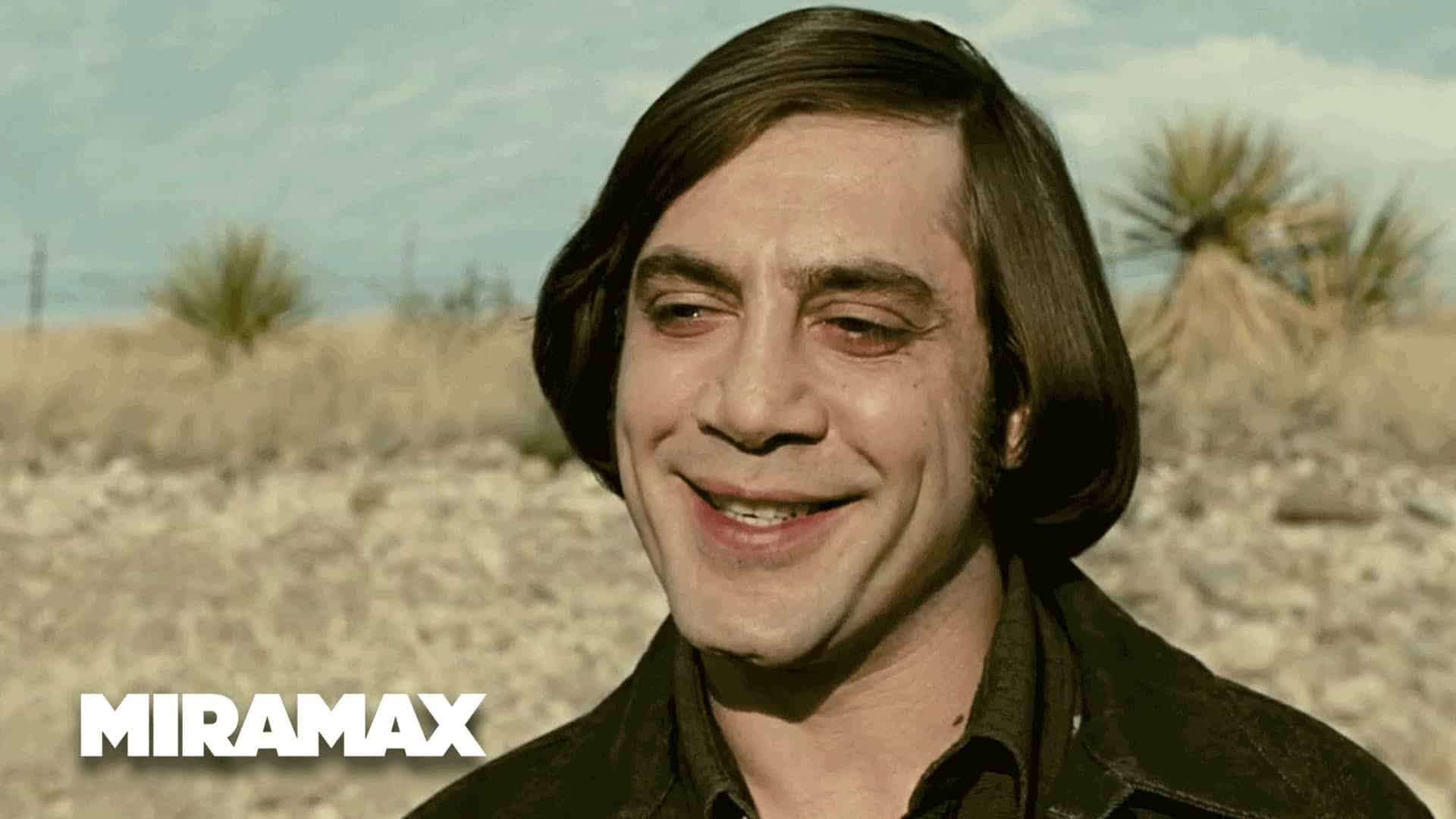 Bild på Javier Bardem i filmen "No Country for Old Men"