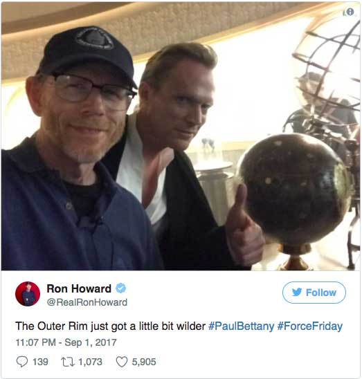 Ron Howard och Paul Bettany