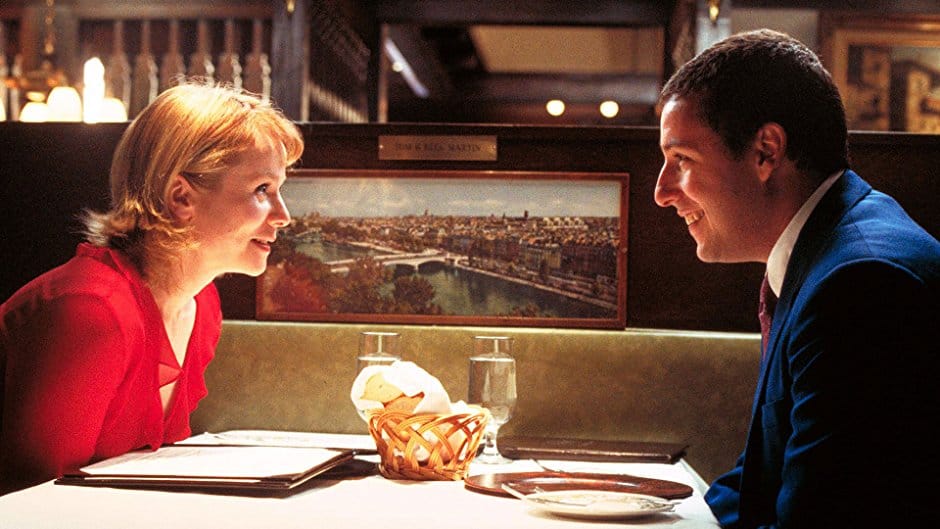 Adam Sandler och Emily Watson i Punch-Drunk Love