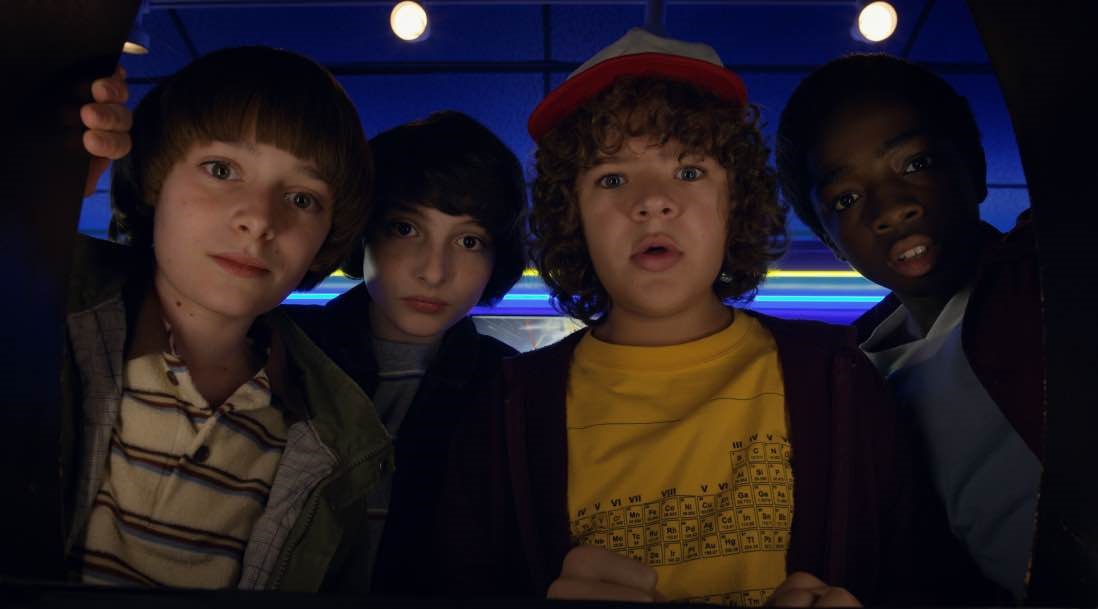 Nästan hela gänget samlat i Netflix-serien Stranger Things