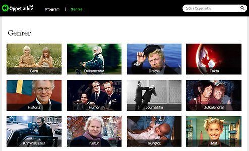 På öppet arkiv kan du streama film helt gratis.