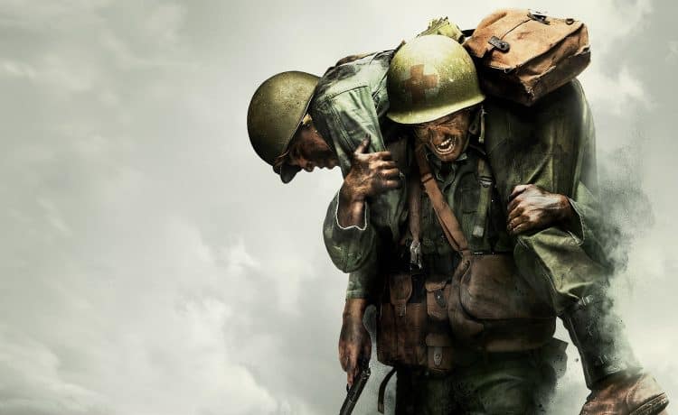 Publiciteysbild från niografin Hacksaw Ridge