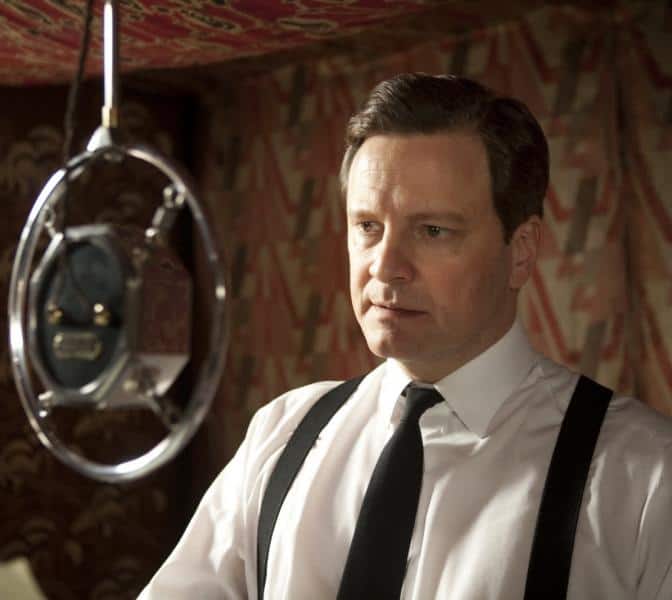 Colin Firth som George VI i biografin The King's Speech