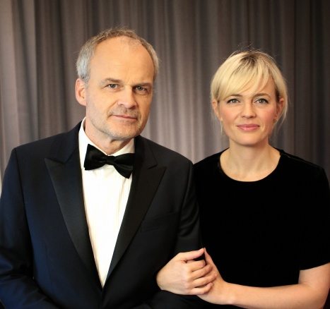 Johan Rheborg och Josephine Bornebusch