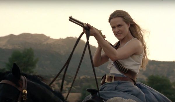 Evan Rachel Wood i Westworld. 