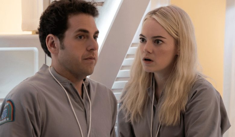 Jonah Hill och Emma Stone i Maniac