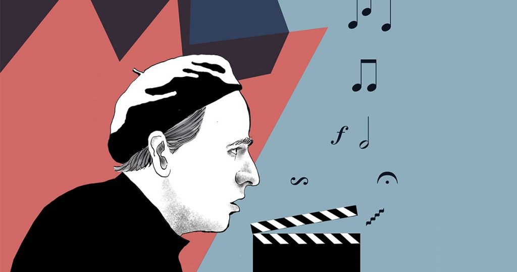 En tecknad Ingmar Bergman