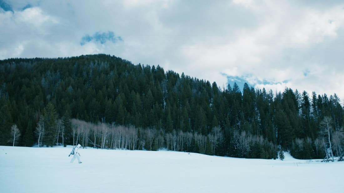 Landskapsbild från Wind River