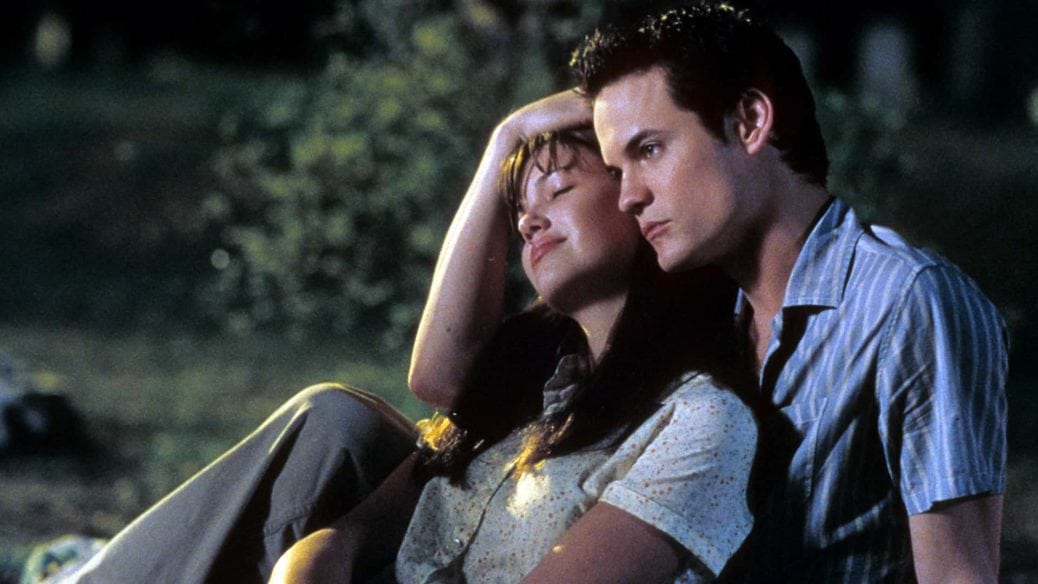 Mandy Moore och Shane West i A Walk to Remember.