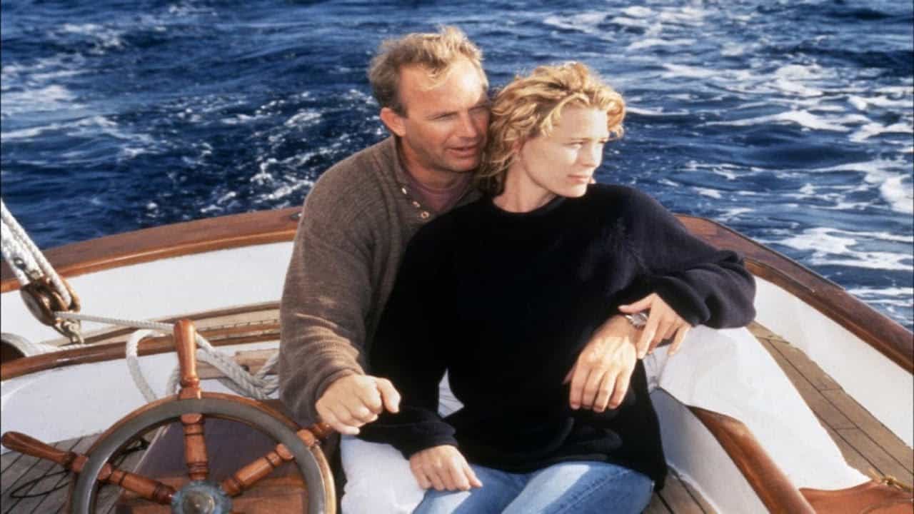 Kevin Costner och Robin Wright i Message in a Bottle.