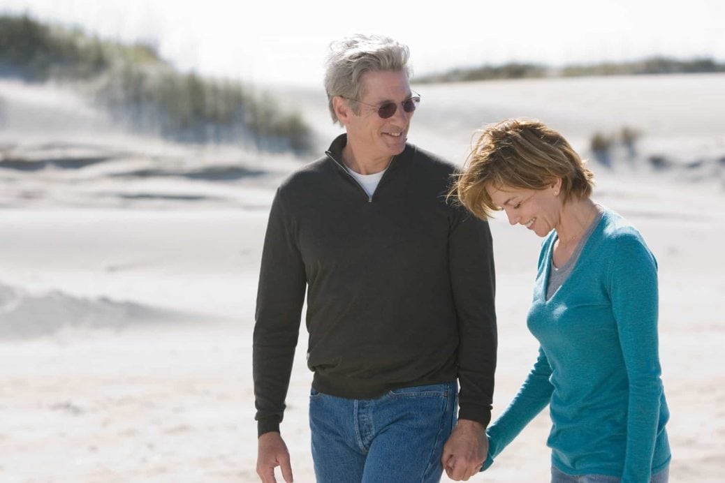 Richard Gere och Diane Lane i Nights in Rodanthe.