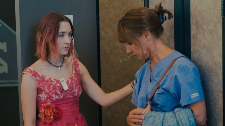 Saoirse Ronan, som är nominerad för en Oscar för Lady Bird