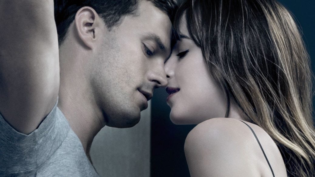 Jamie Dornan och Dakota Johnson i Fifty Shades Freed. 