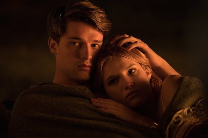 Patrick Schwarzenegger och Bella Thorne i "Midnight Sun"