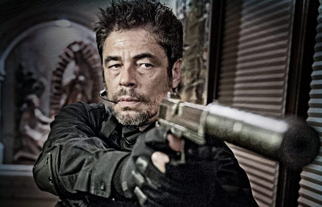 Benicio Del Toro i Sicario: Day of the Soldado.